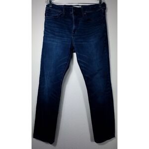 Madewell Men's Dark Wash Denim Jeans Slim Fit 33x32 Pants‎